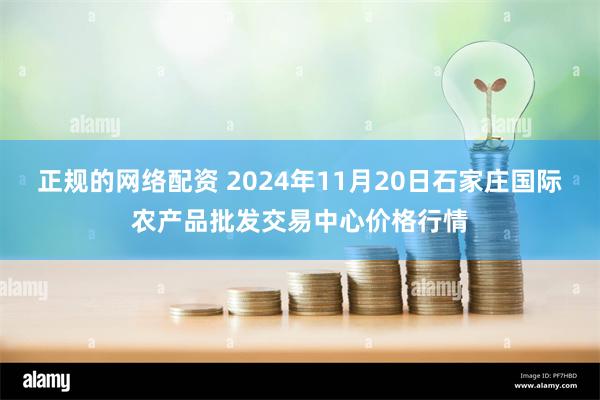 正规的网络配资 2024年11月20日石家庄国际农产品批发交易中心价格行情