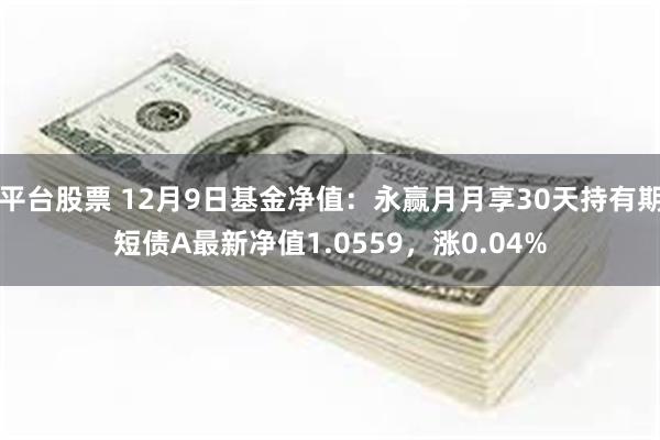 平台股票 12月9日基金净值：永赢月月享30天持有期短债A最新净值1.0559，涨0.04%